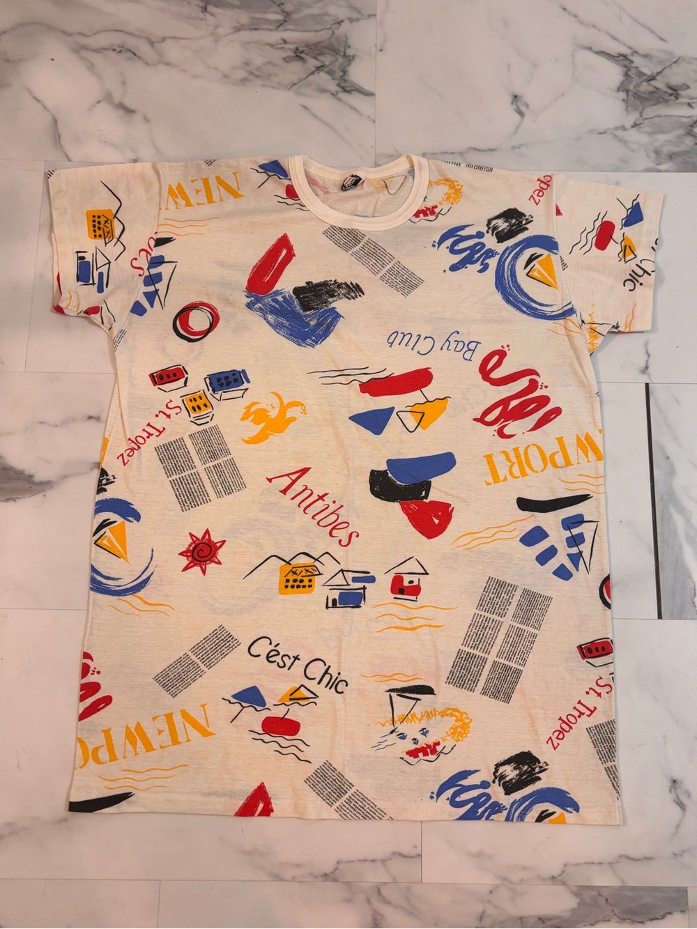 ⛱️Plumo⛱️ Vintage Beach Vacation Top/Tunic